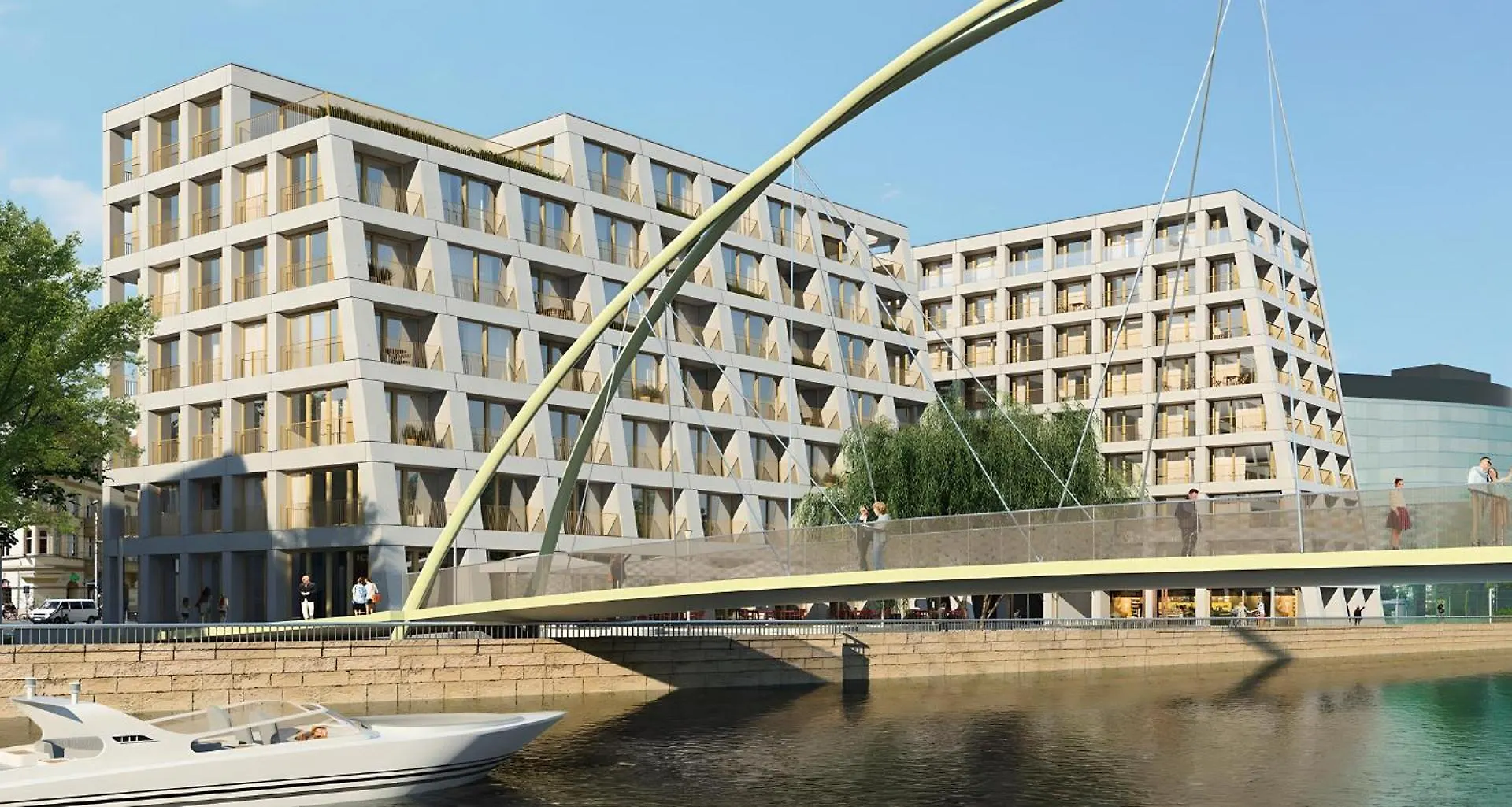 Hotel apartamentowy Boulevard Drobnera Residence - Apartamenty Z Widokiem Na Odre Wrocław