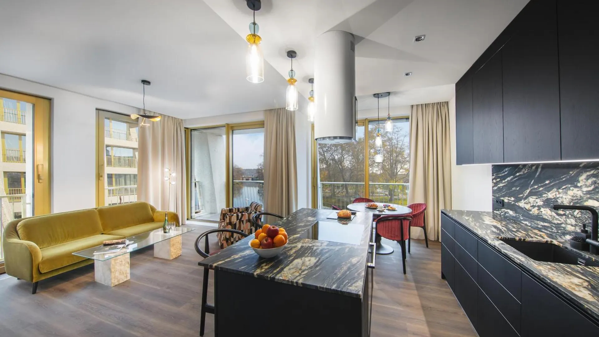 Boulevard Drobnera Residence - Apartamenty Z Widokiem Na Odre Wrocław 0*,
