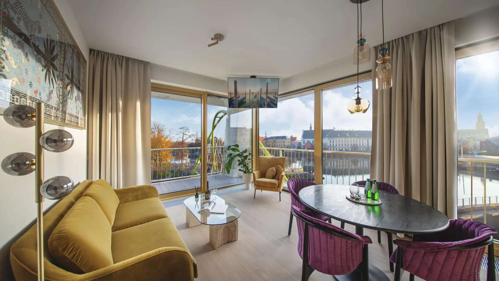 Boulevard Drobnera Residence - Apartamenty Z Widokiem Na Odre Wrocław Hotel apartamentowy