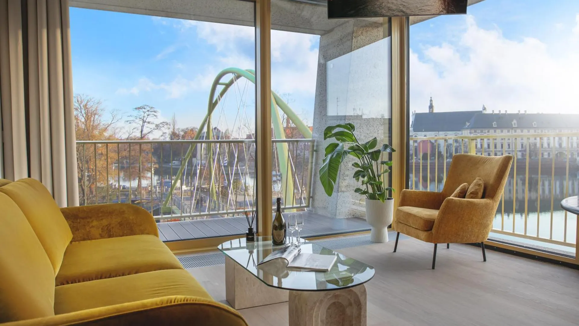 Boulevard Drobnera Residence - Apartamenty Z Widokiem Na Odre Wrocław Hotel apartamentowy