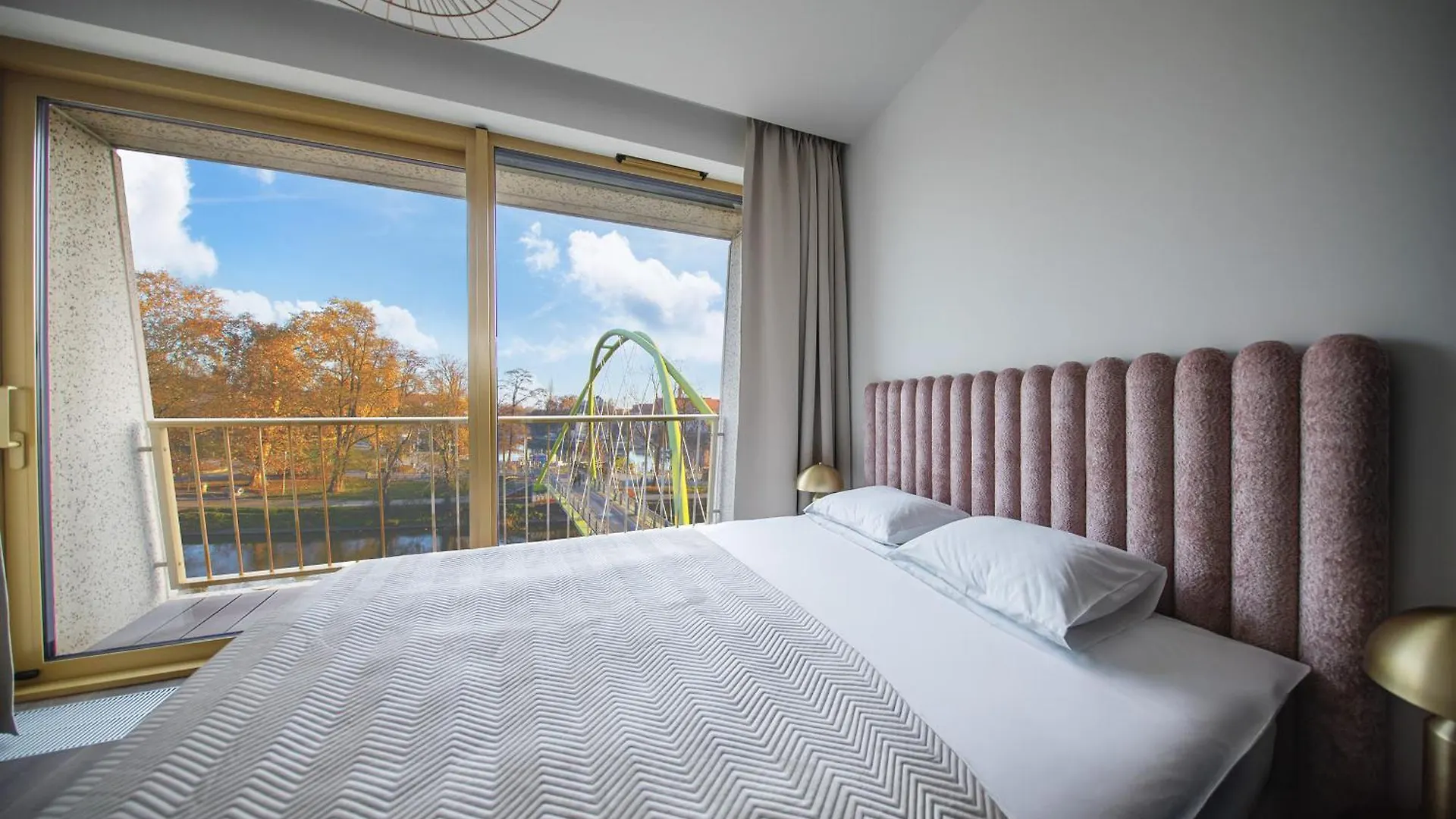 Boulevard Drobnera Residence - Apartamenty Z Widokiem Na Odre Wrocław 0*,