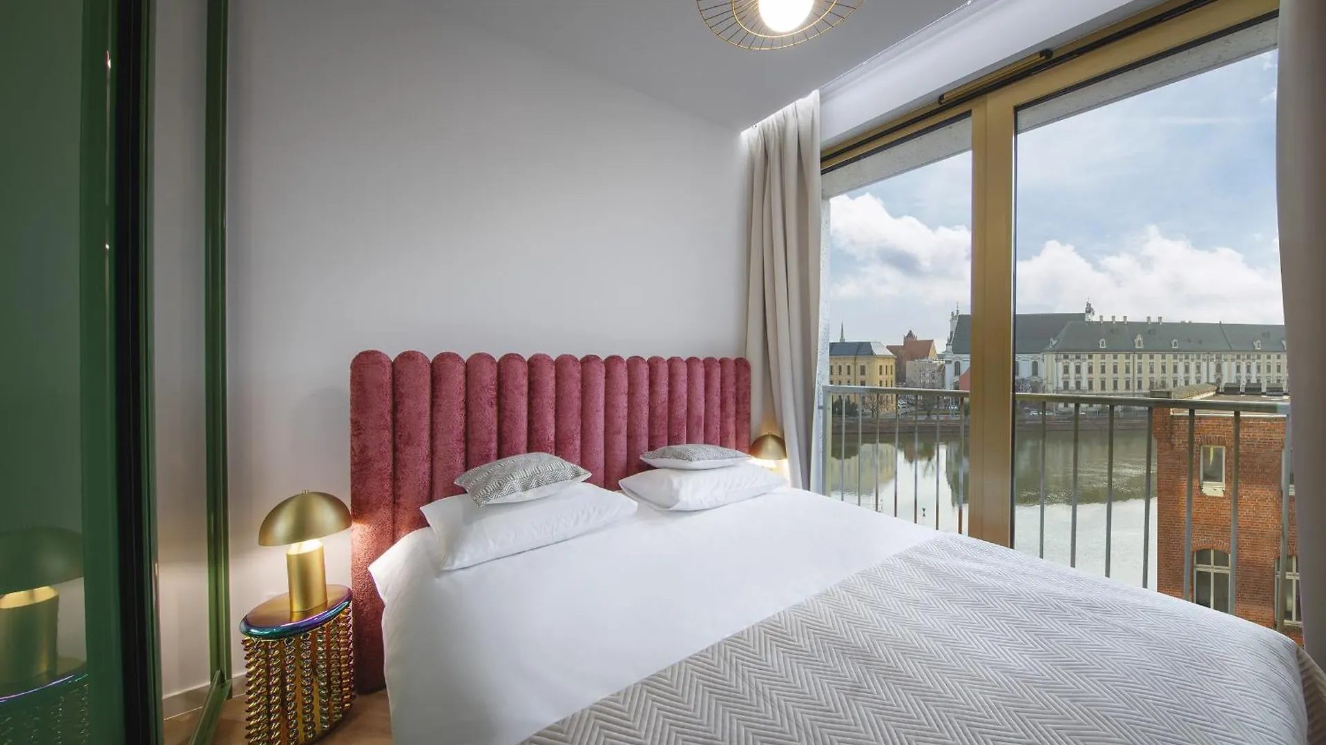 Boulevard Drobnera Residence - Apartamenty Z Widokiem Na Odre Wrocław Hotel apartamentowy