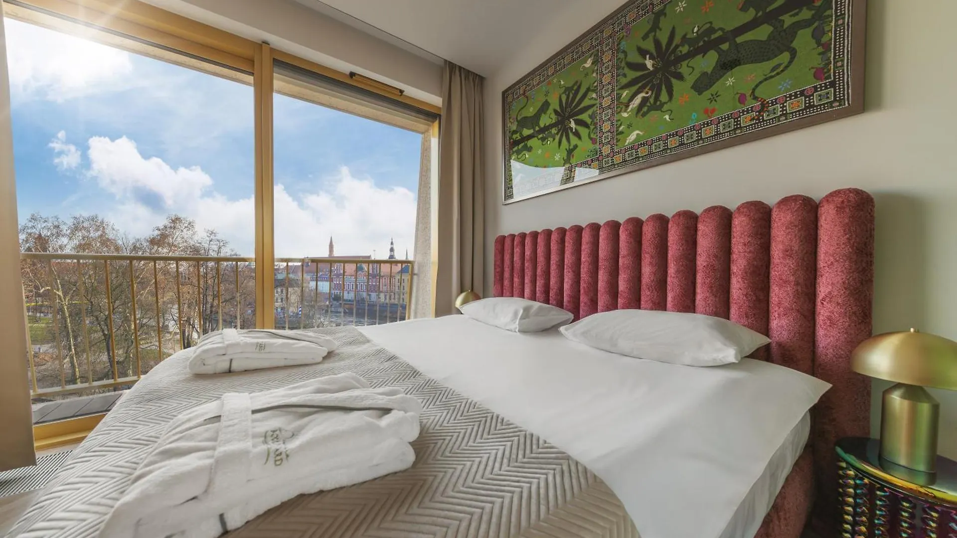 Boulevard Drobnera Residence - Apartamenty Z Widokiem Na Odre Wroclaw Aparthotel