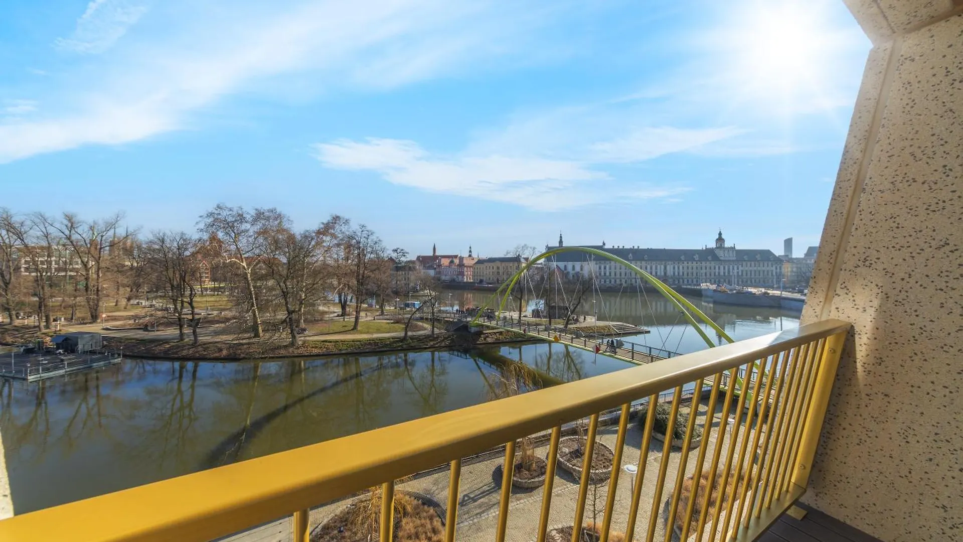 Boulevard Drobnera Residence - Apartamenty Z Widokiem Na Odre Wroclaw 0*,  Polonya