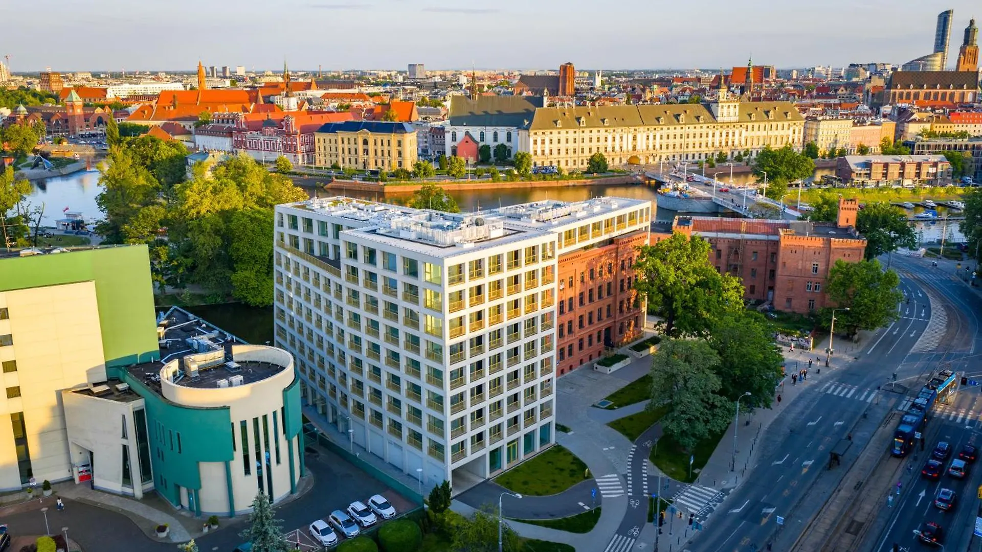 Boulevard Drobnera Residence - Apartamenty Z Widokiem Na Odre Breslavia Aparthotel