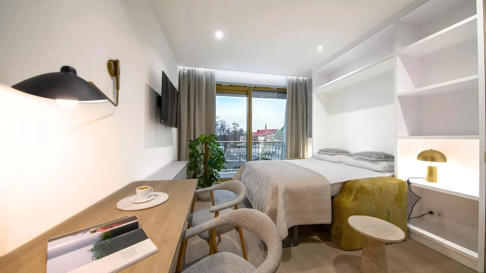 Lejlighedshotel Boulevard Drobnera Residence - Apartamenty Z Widokiem Na Odre Wrocław Polen