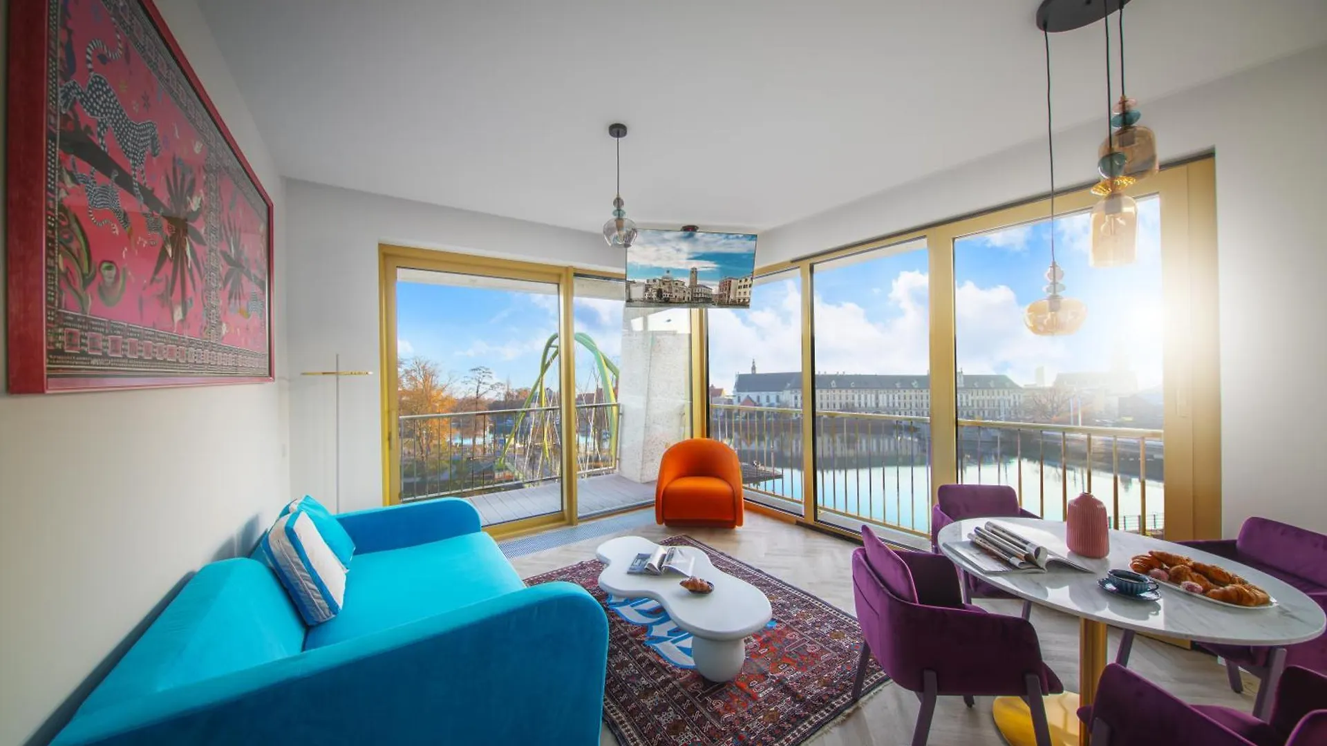 Boulevard Drobnera Residence - Apartamenty Z Widokiem Na Odre Wroclaw Aparthotel