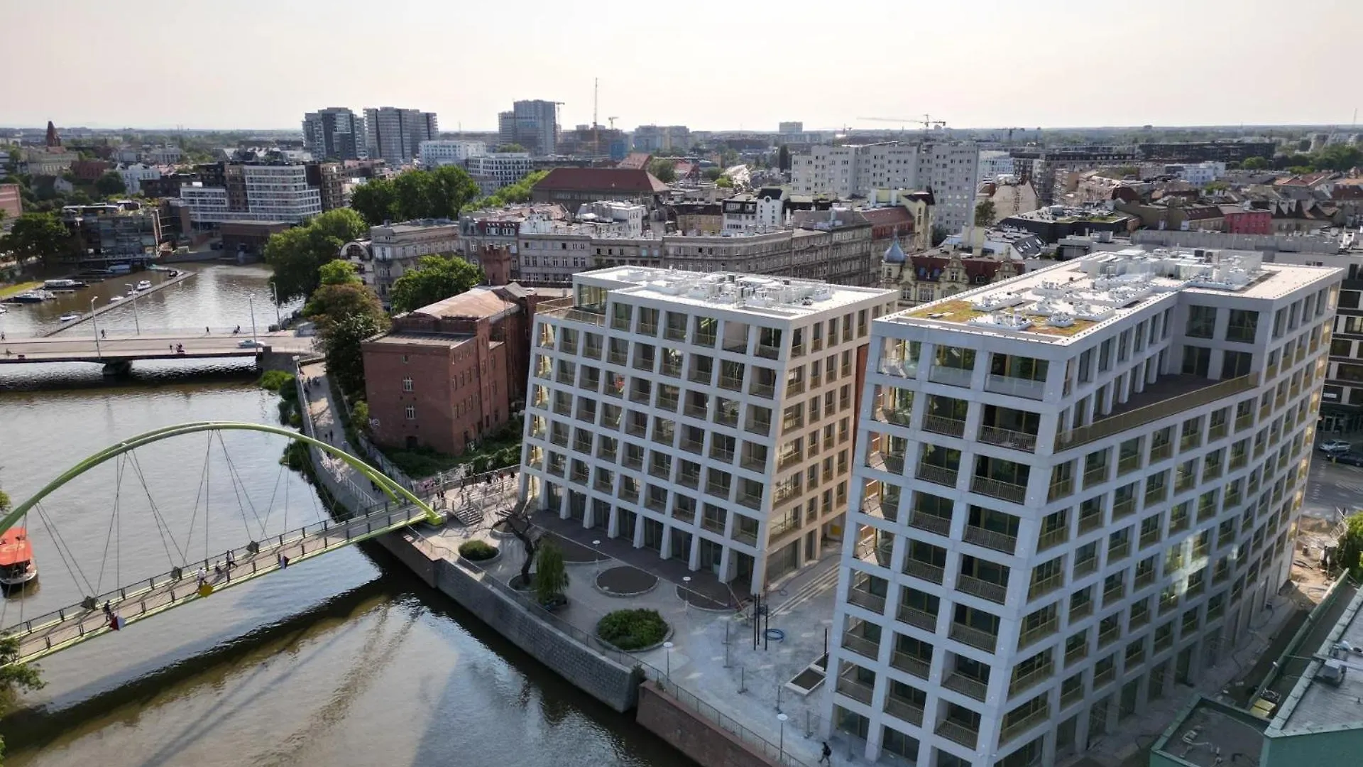 Boulevard Drobnera Residence - Apartamenty Z Widokiem Na Odre Wroclaw