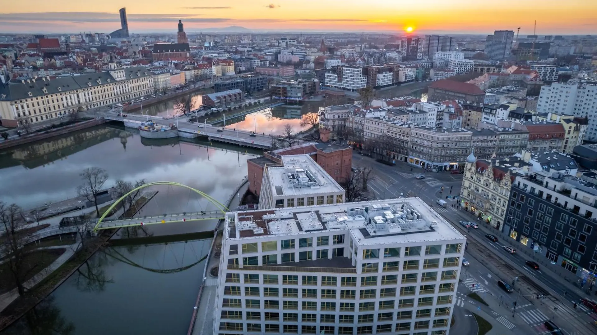 Boulevard Drobnera Residence - Apartamenty Z Widokiem Na Odre Wroclaw Aparthotel