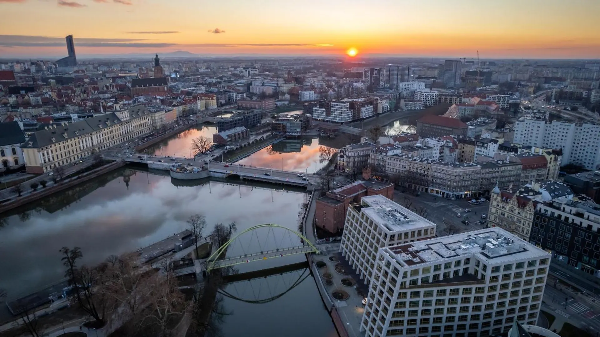 Boulevard Drobnera Residence - Apartamenty Z Widokiem Na Odre Wroclaw