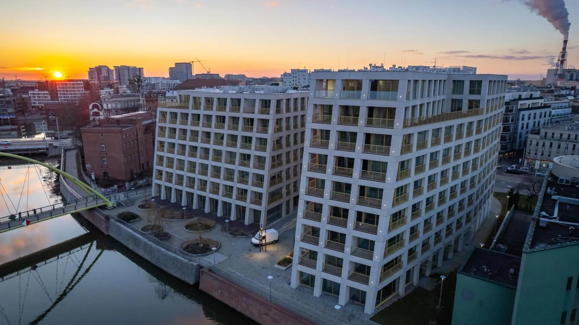 Aparthotel Boulevard Drobnera Residence - Apartamenty Z Widokiem Na Odre Wroclaw